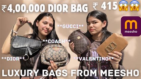 dior bag in meesho